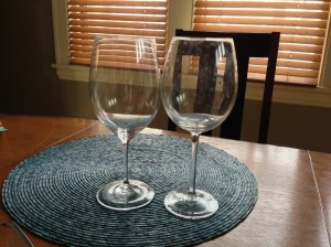 Riedel Cab Franc (Left), Ikea (Right)